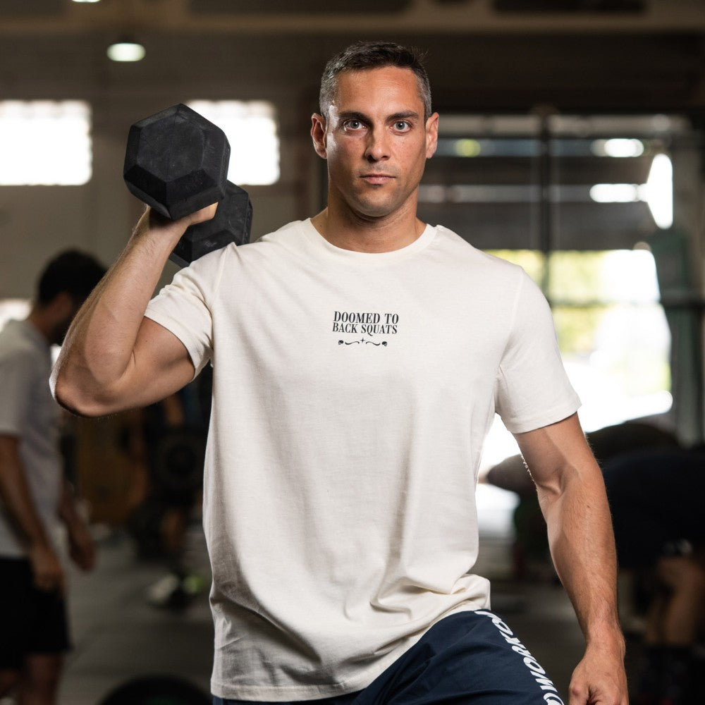 Cocowod ropa crosstraining Camiseta Hombre modelo Doomed | T-Shirt