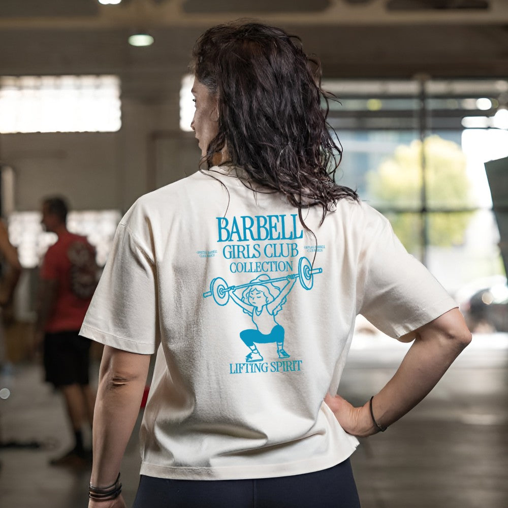 Cocowod ropa crosstraining Camiseta Mujer modelo Girls Club | Cropped Tee