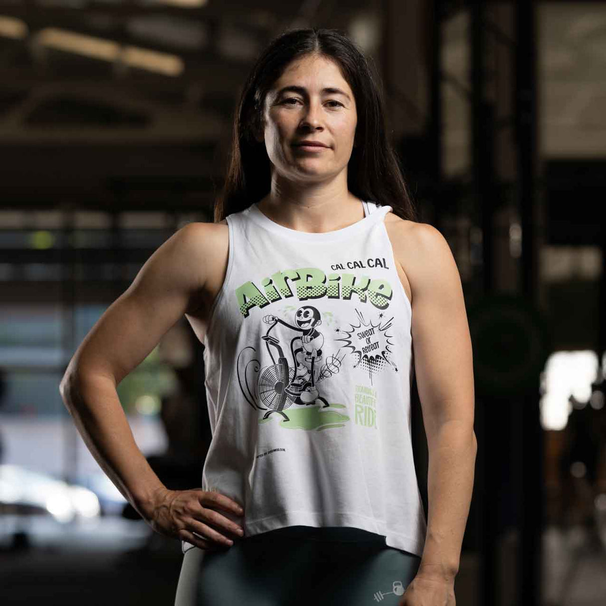 Cocowod ropa crosstraining Crop Tops modelo Air Bike | Crop Top