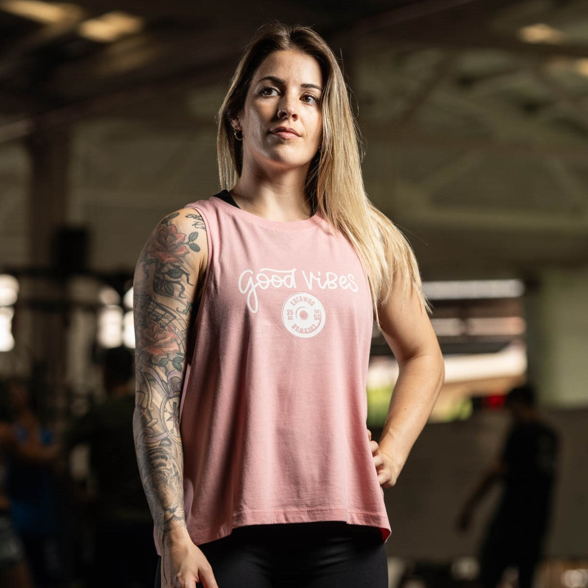 Cocowod ropa crosstraining Crop Tops modelo Good Vibes | Crop Top