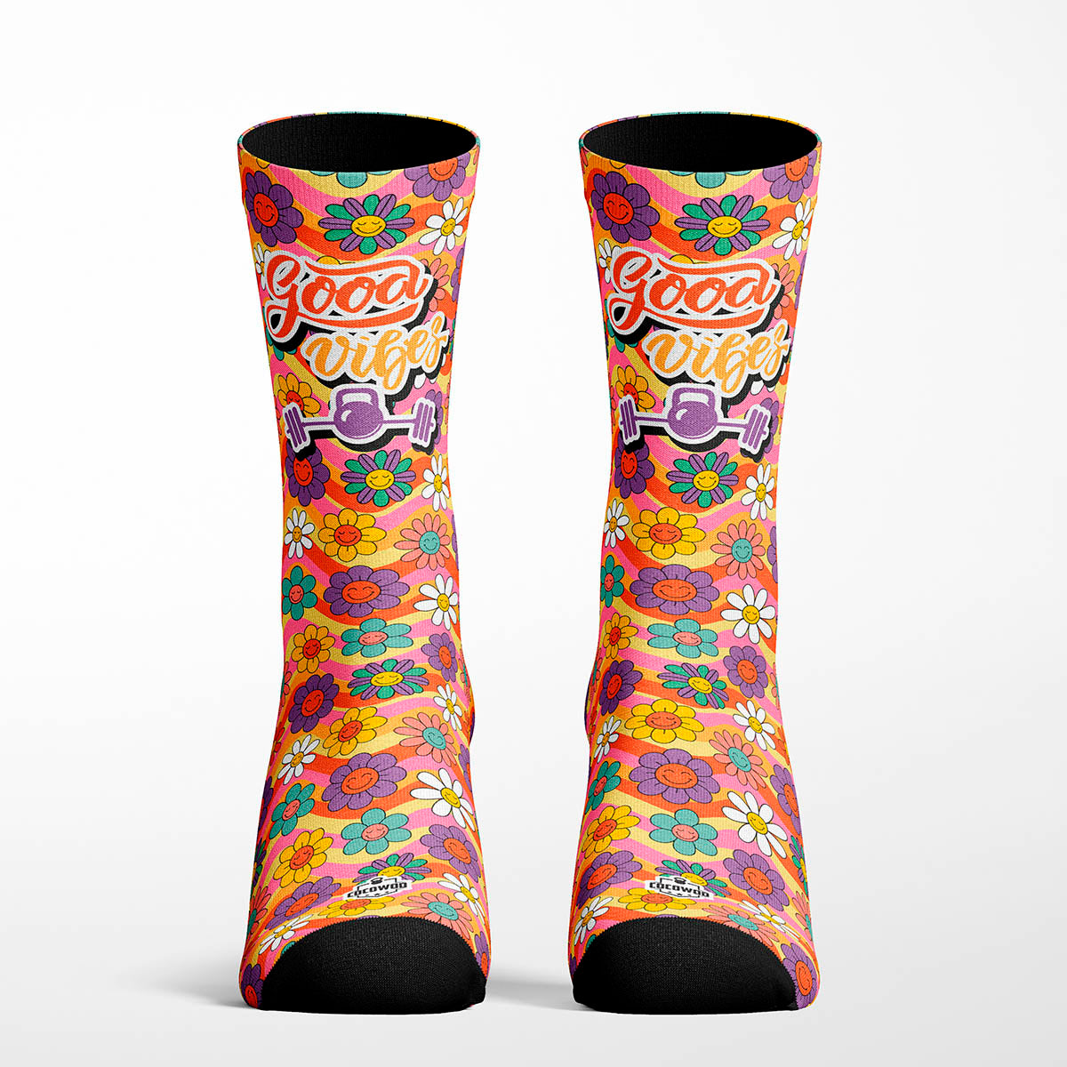 Cocowod ropa crosstraining Calcetines modelo Smiling Flowers