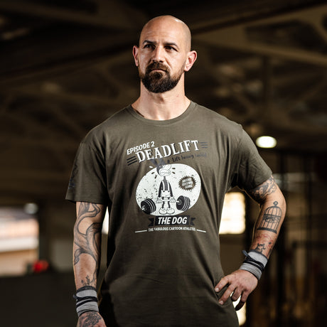 Cocowod ropa crosstraining Camiseta Hombre modelo Deadlift | T-Shirt