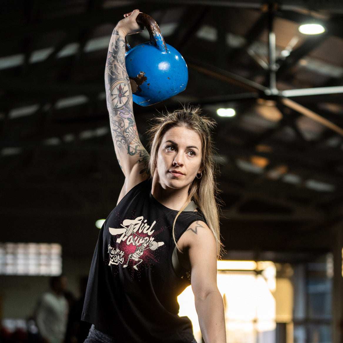 Cocowod ropa crosstraining Crop Tops modelo Girl Power | Crop Top