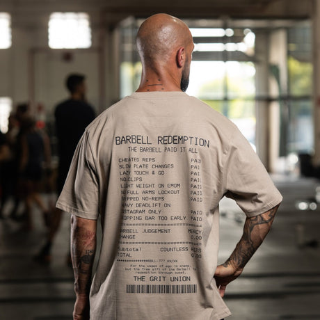 Cocowod ropa crosstraining Camiseta Unisex modelo Ticket | Oversized