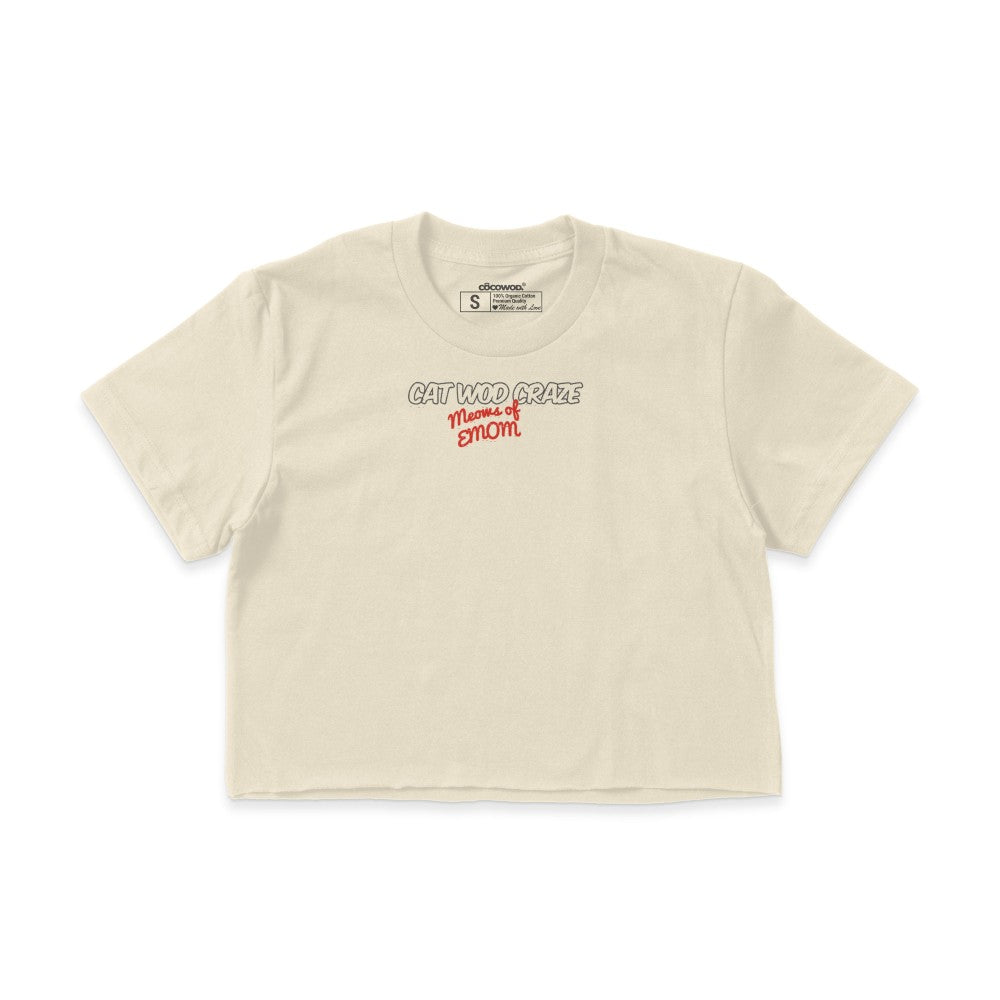 Cat Wod Craze | Cropped Tee