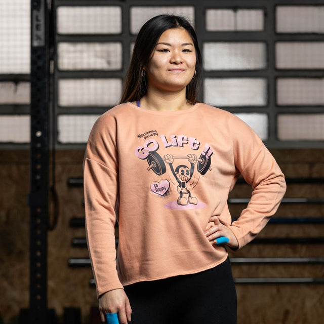 sudadera hoodie capucha cremallera oversized mujer algodón crosstraining ropa cocowod atleta