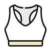 Cocowod sujetadores deportivos crosstraining para mujer